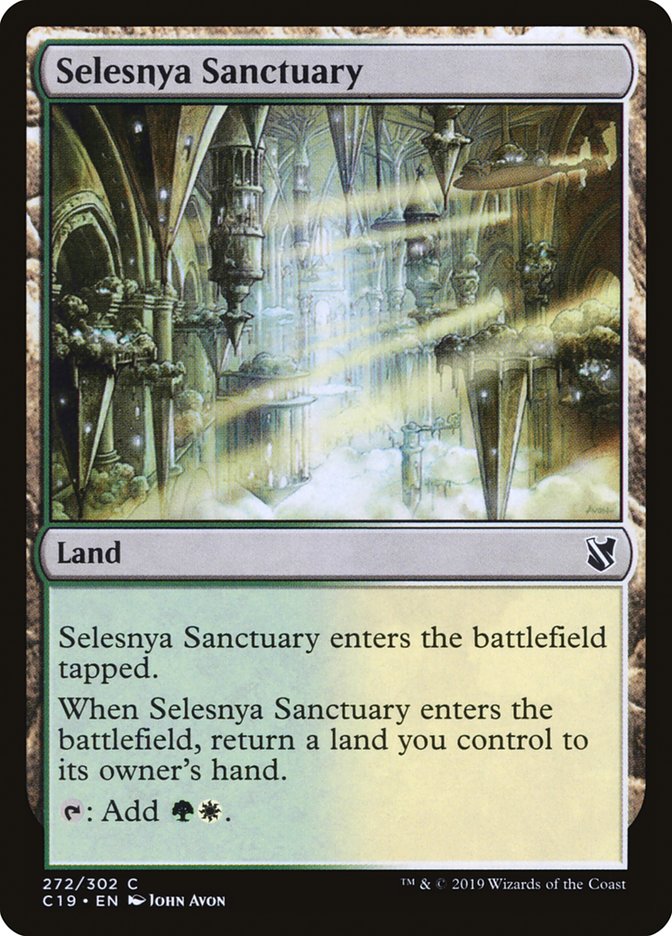 Selesnya Sanctuary [Commander 2019] | Good Games Adelaide SA