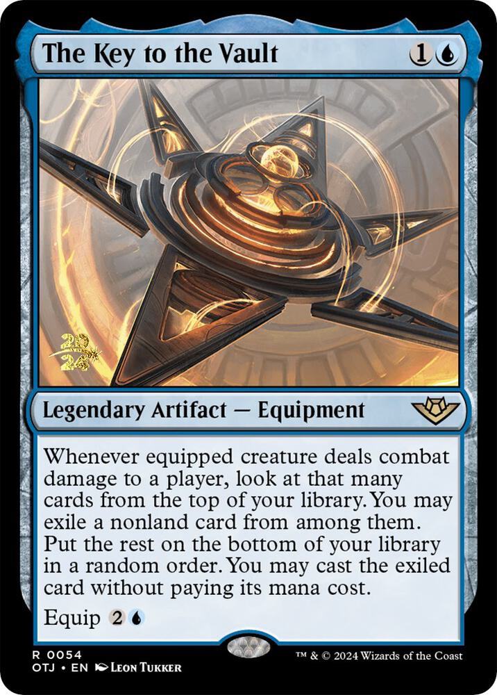The Key to the Vault 54 (Prerelease Cards)  - Foil | Good Games Adelaide SA