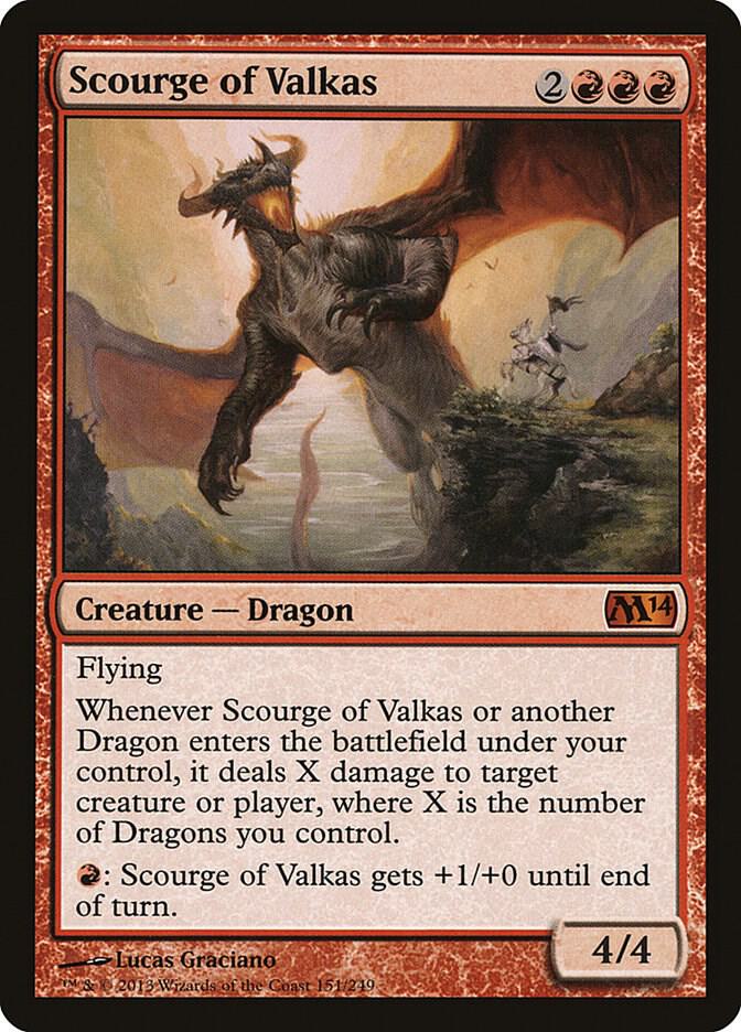 Scourge of Valkas 151 (Magic 2014 (M14))  | Good Games Adelaide SA