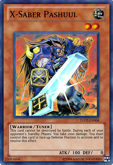 X-Saber Pashuul [TU07-EN004] Super Rare | Good Games Adelaide SA