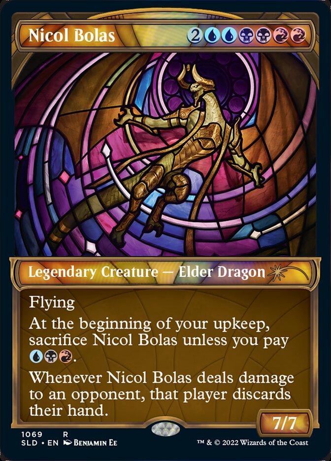 Nicol Bolas (Showcase Textured) [Secret Lair Drop Series] | Good Games Adelaide SA