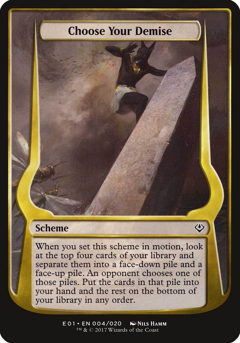 Choose Your Demise (Archenemy: Nicol Bolas) [Archenemy: Nicol Bolas Schemes] | Good Games Adelaide SA