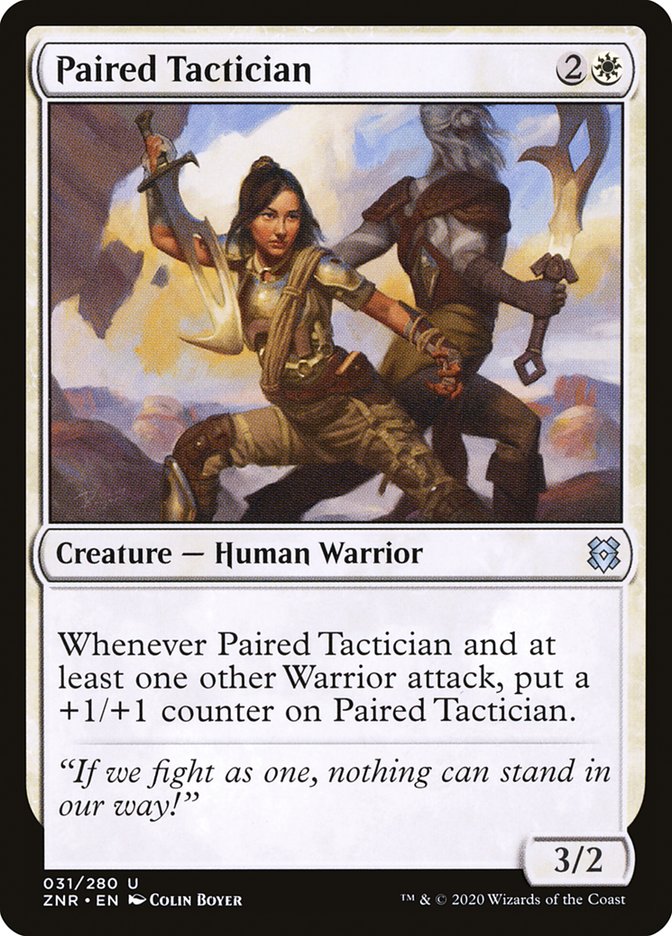 Paired Tactician 31 (Zendikar Rising)  | Good Games Adelaide SA