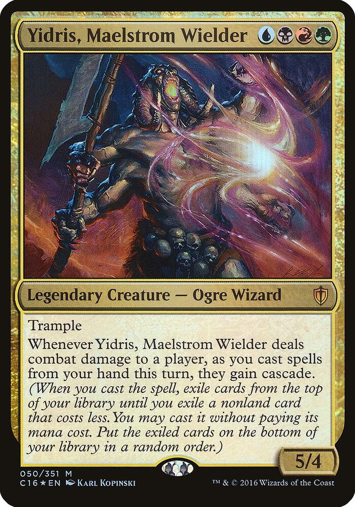 Yidris, Maelstrom Wielder 50 (Oversize Cards)  - Foil | Good Games Adelaide SA