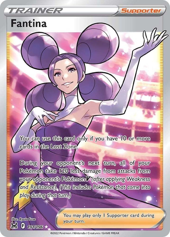 Fantina Full Art 191/196 (SWSH11: Lost Origin)  - Holofoil | Good Games Adelaide SA