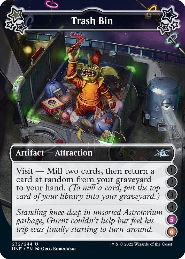 Trash Bin 5 6 232 (Unfinity)  - Foil | Good Games Adelaide SA