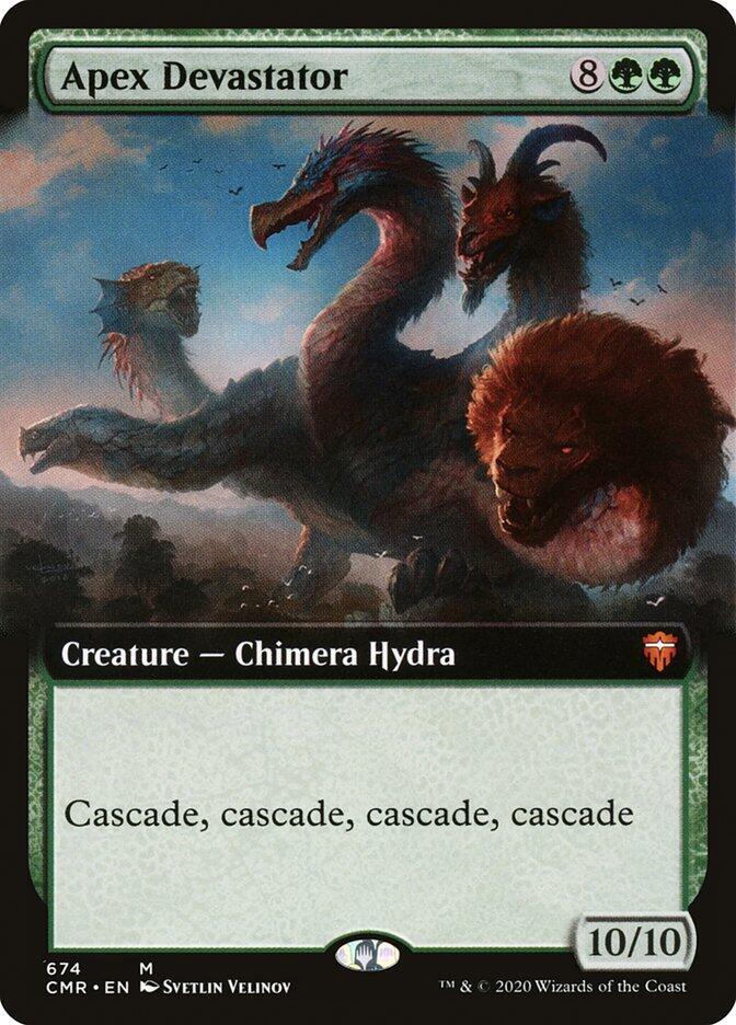 Apex Devastator Extended Art 674 (Commander Legends) 