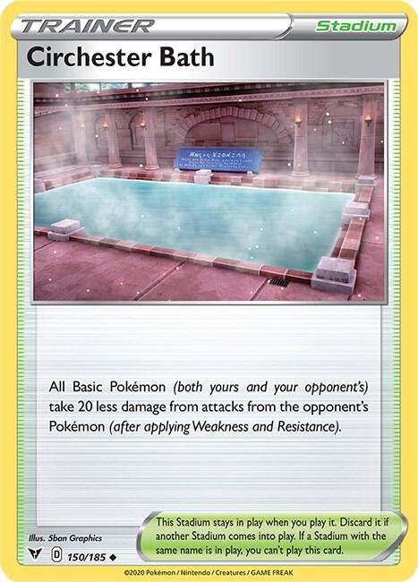 Circhester Bath 150/185 (SWSH04: Vivid Voltage)  - Reverse Holofoil | Good Games Adelaide SA