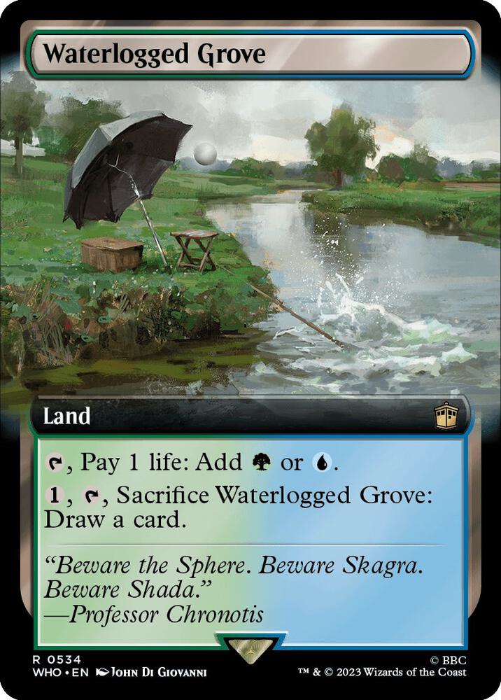 Waterlogged Grove 534 (Universes Beyond: Doctor Who)  | Good Games Adelaide SA