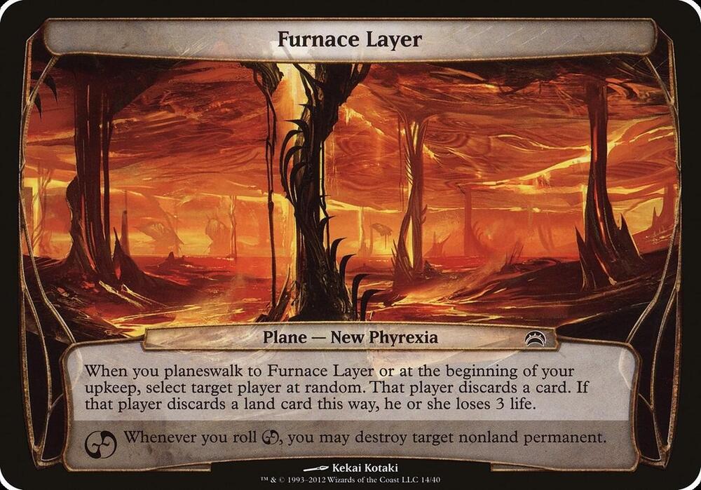 Furnace Layer Planechase 2012 14 (Oversize Cards)  | Good Games Adelaide SA