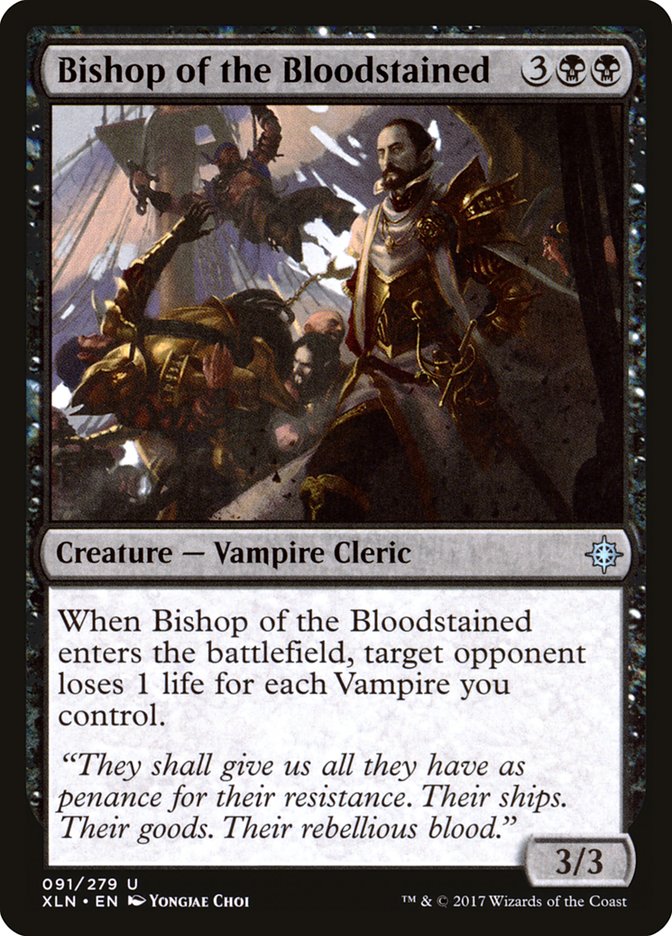 Bishop of the Bloodstained 91 (Ixalan)  - Foil | Good Games Adelaide SA