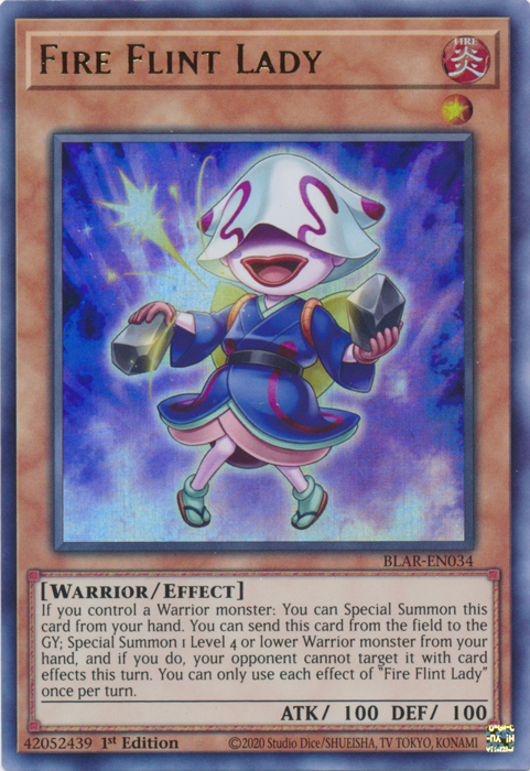 Fire Flint Lady [BLAR-EN034] Ultra Rare | Good Games Adelaide SA