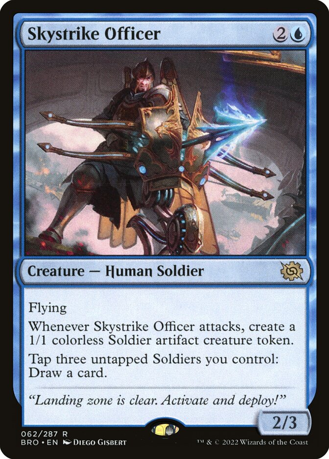 Skystrike Officer 62 (The Brothers' War)  | Good Games Adelaide SA