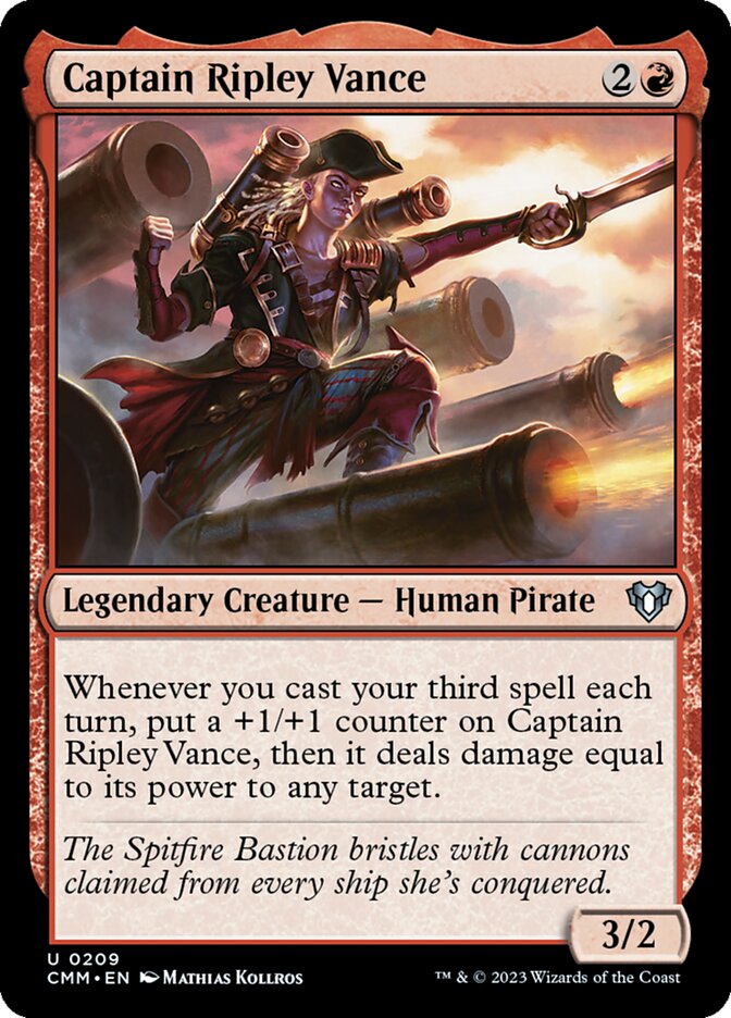 Captain Ripley Vance 209 (Commander Masters)  | Good Games Adelaide SA