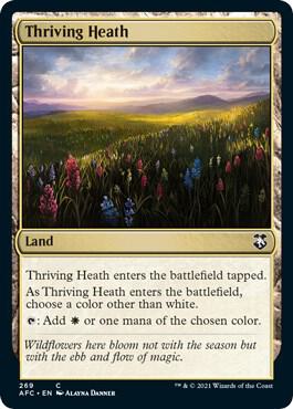 Thriving Heath 269 (Commander: Adventures in the Forgotten Realms)  | Good Games Adelaide SA