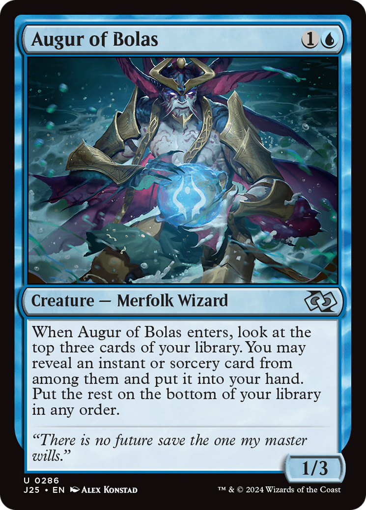Augur of Bolas [Foundations Jumpstart] | Good Games Adelaide SA