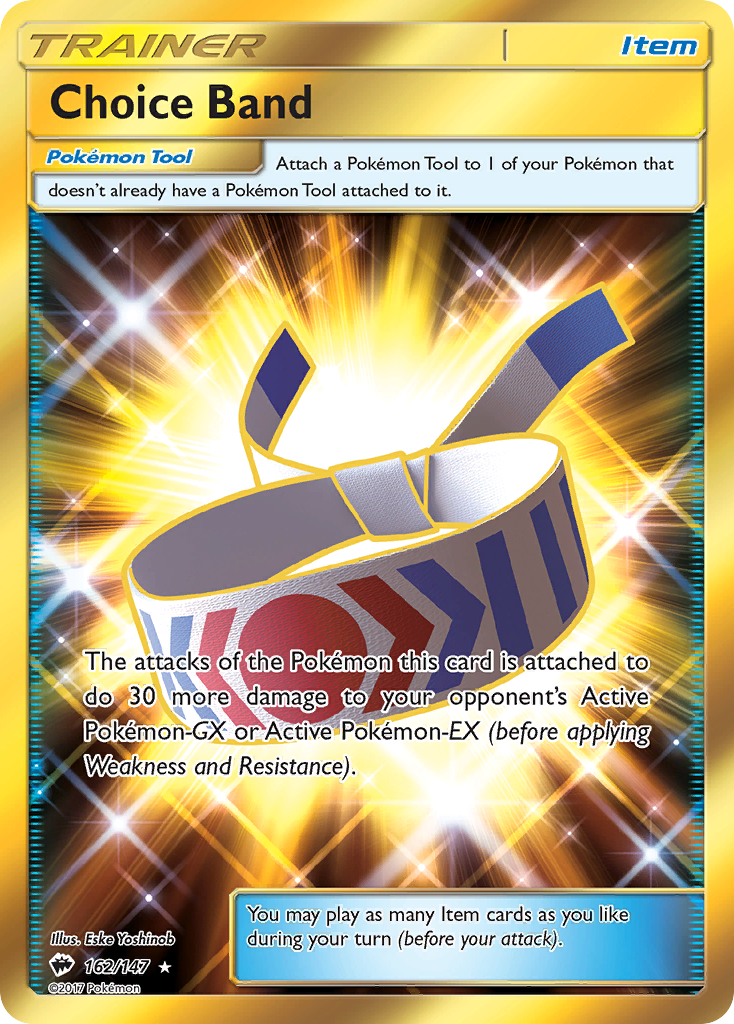 Choice Band (162/147) [Sun & Moon: Burning Shadows] | Good Games Adelaide SA