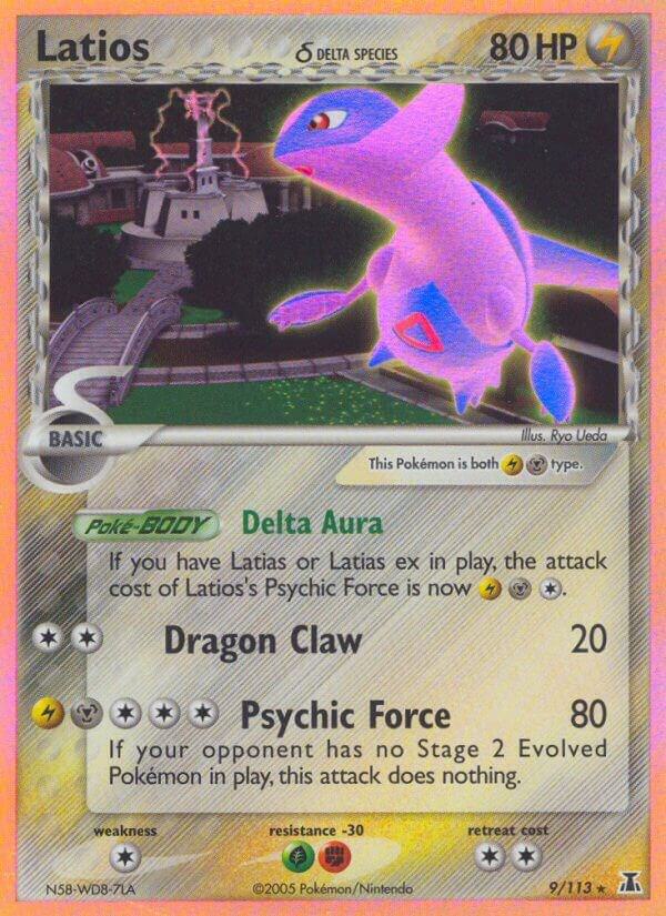 Latios Delta Species 9/113 (Delta Species)  - Reverse Holofoil | Good Games Adelaide SA