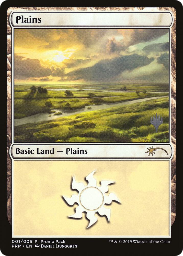 Plains 1 (Promo Pack: Core Set 2020)  - Foil | Good Games Adelaide SA