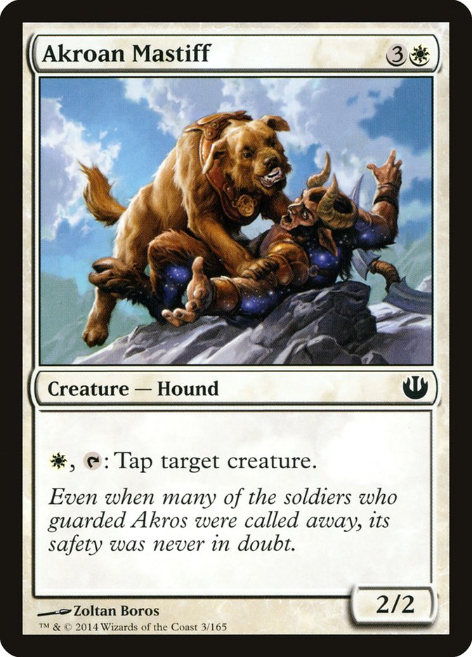 Akroan Mastiff 3 (Journey Into Nyx)  - Foil | Good Games Adelaide SA