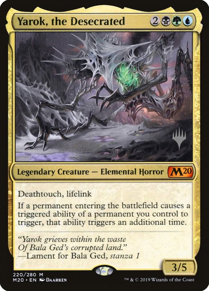 Yarok the Desecrated 220 (Promo Pack: Core Set 2020)  | Good Games Adelaide SA