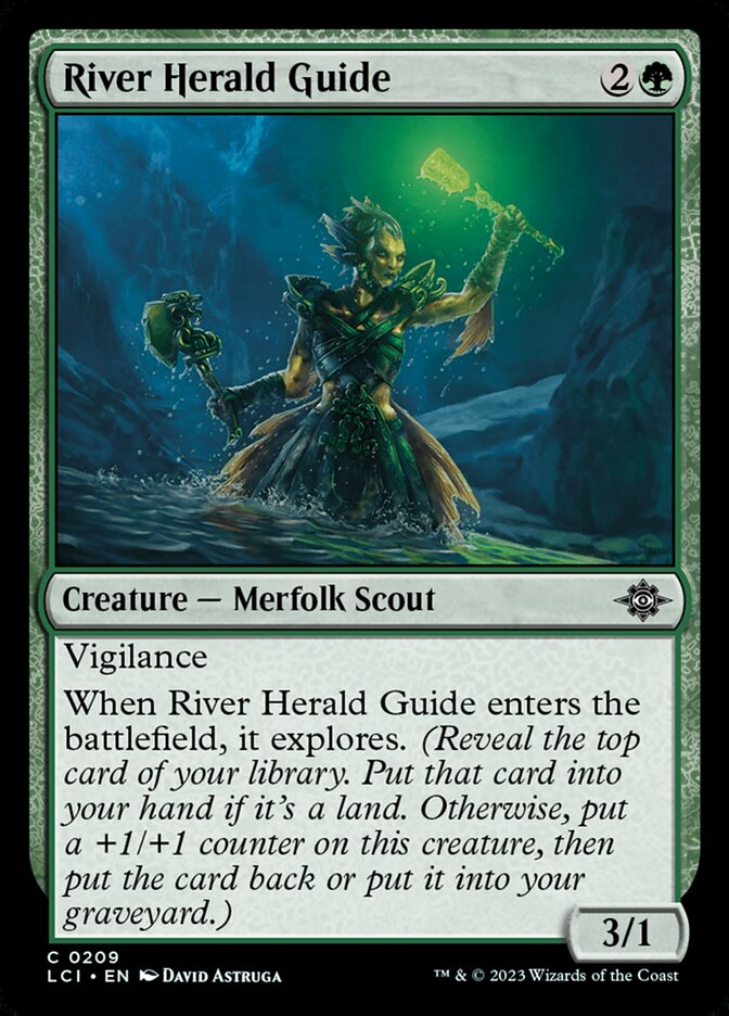 River Herald Guide 209 (The Lost Caverns of Ixalan)  | Good Games Adelaide SA