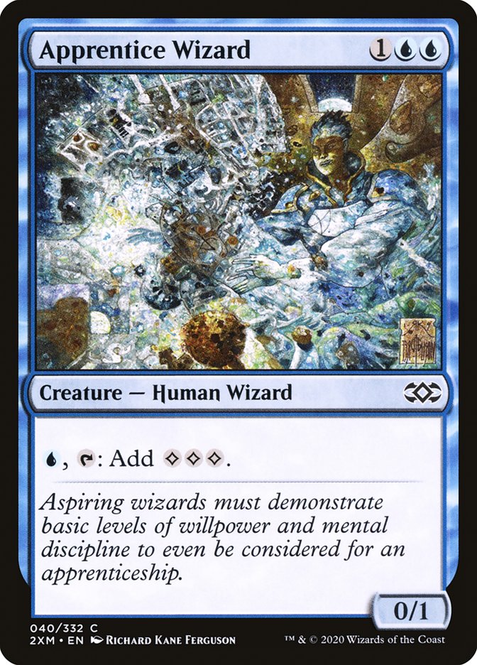 Apprentice Wizard 40 (Double Masters)  - Foil | Good Games Adelaide SA