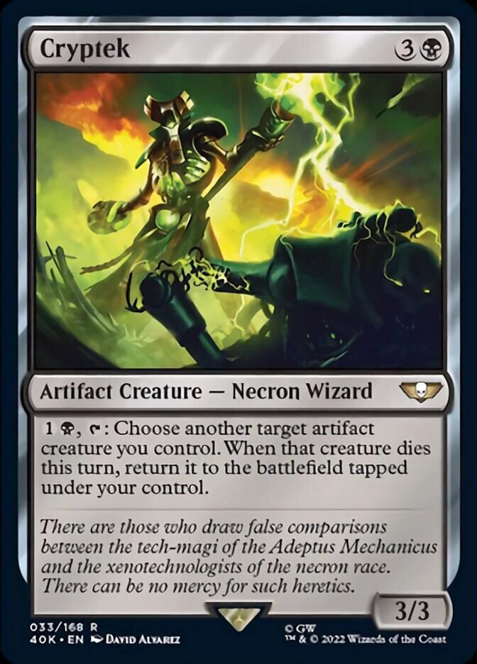 Cryptek (Surge Foil) [Universes Beyond: Warhammer 40,000] | Good Games Adelaide SA
