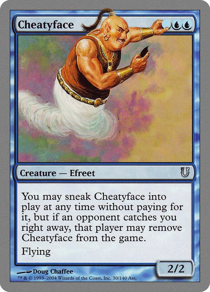 Cheatyface 30 (Unhinged)  - Foil | Good Games Adelaide SA