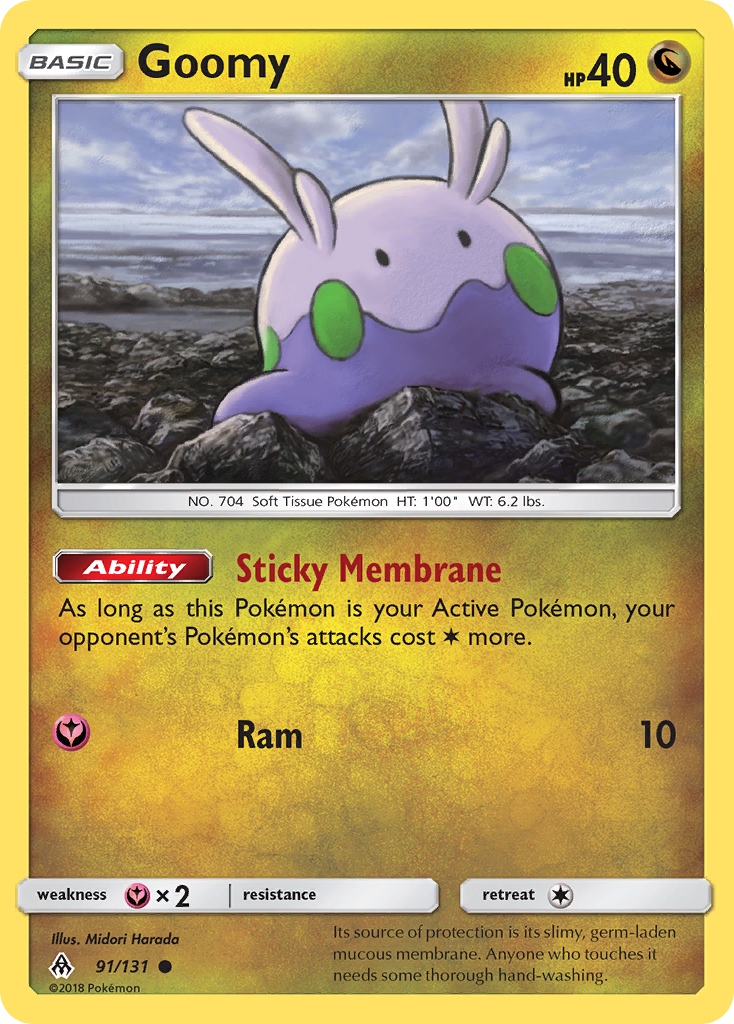 Goomy (91/131) [Sun & Moon: Forbidden Light] | Good Games Adelaide SA