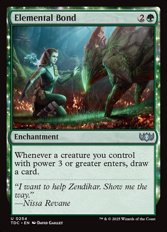 Elemental Bond 254 (Commander: Tarkir: Dragonstorm)  | Good Games Adelaide SA