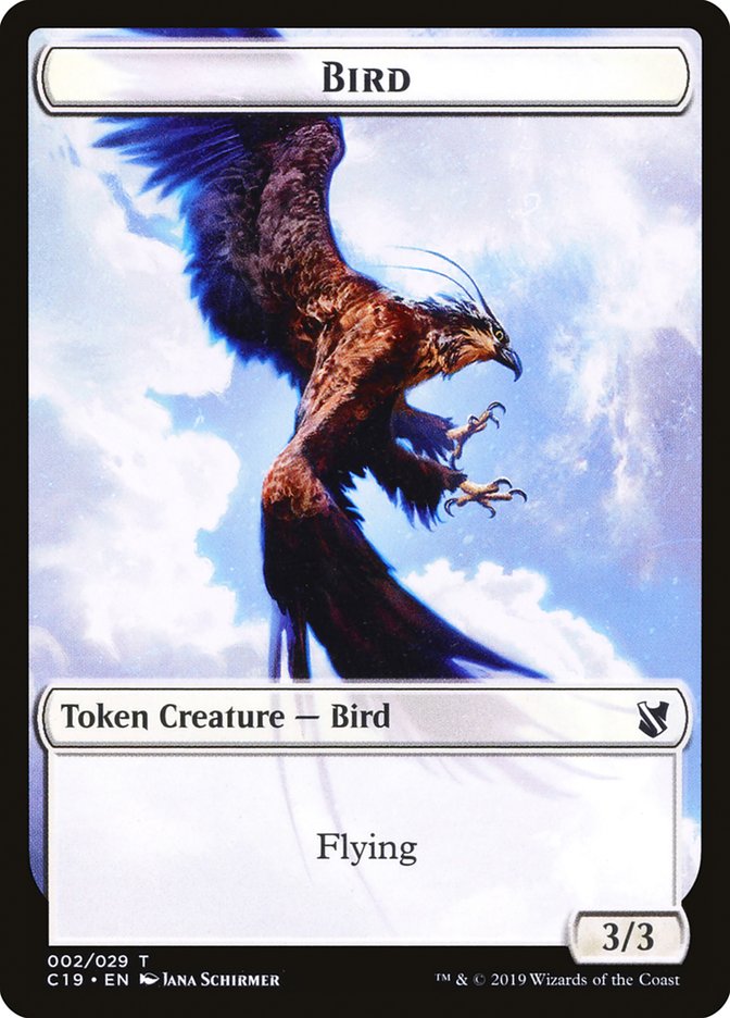 Bird (002/029) [Commander 2019 Tokens] | Good Games Adelaide SA
