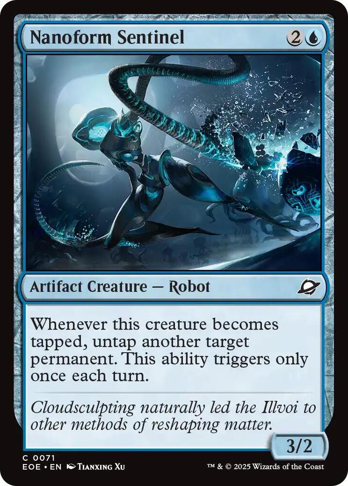 Nanoform Sentinel 71 (Edge of Eternities)  - Foil | Good Games Adelaide SA