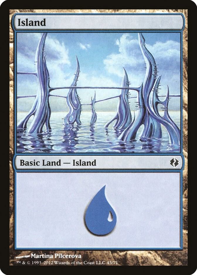 Island 43 43 (Duel Decks: Venser vs. Koth)  | Good Games Adelaide SA