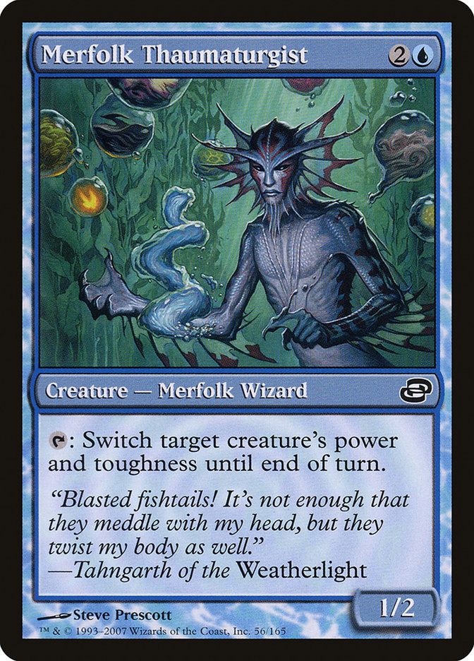 Merfolk Thaumaturgist 56 (Planar Chaos)  - Foil | Good Games Adelaide SA