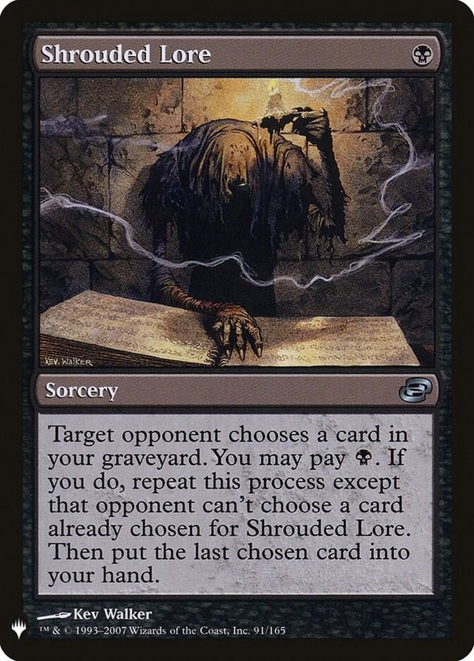 Shrouded Lore 91 (The List Reprints)  | Good Games Adelaide SA