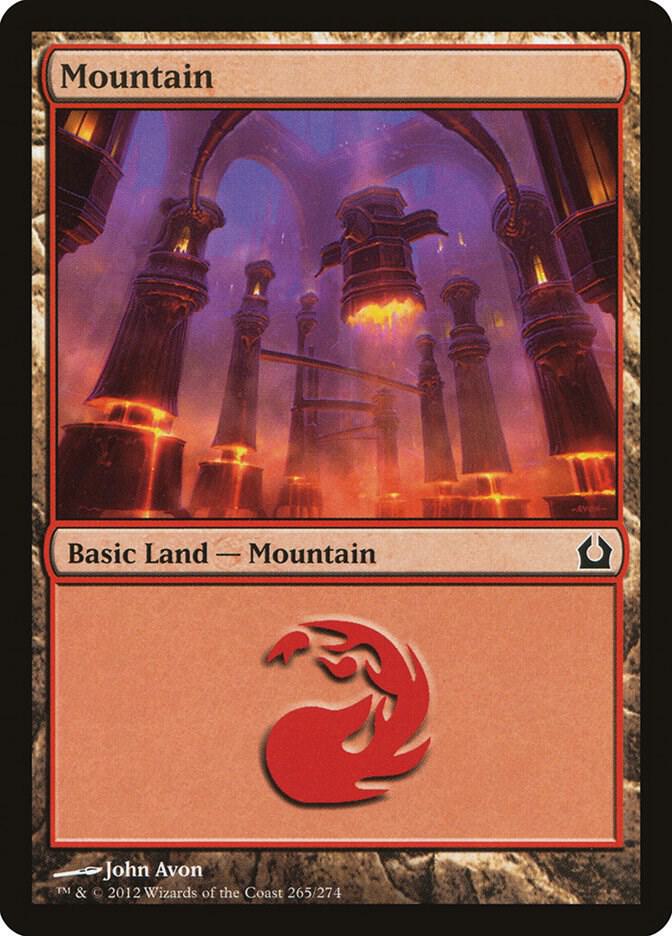 Mountain 265 265 (Return to Ravnica)  - Foil | Good Games Adelaide SA
