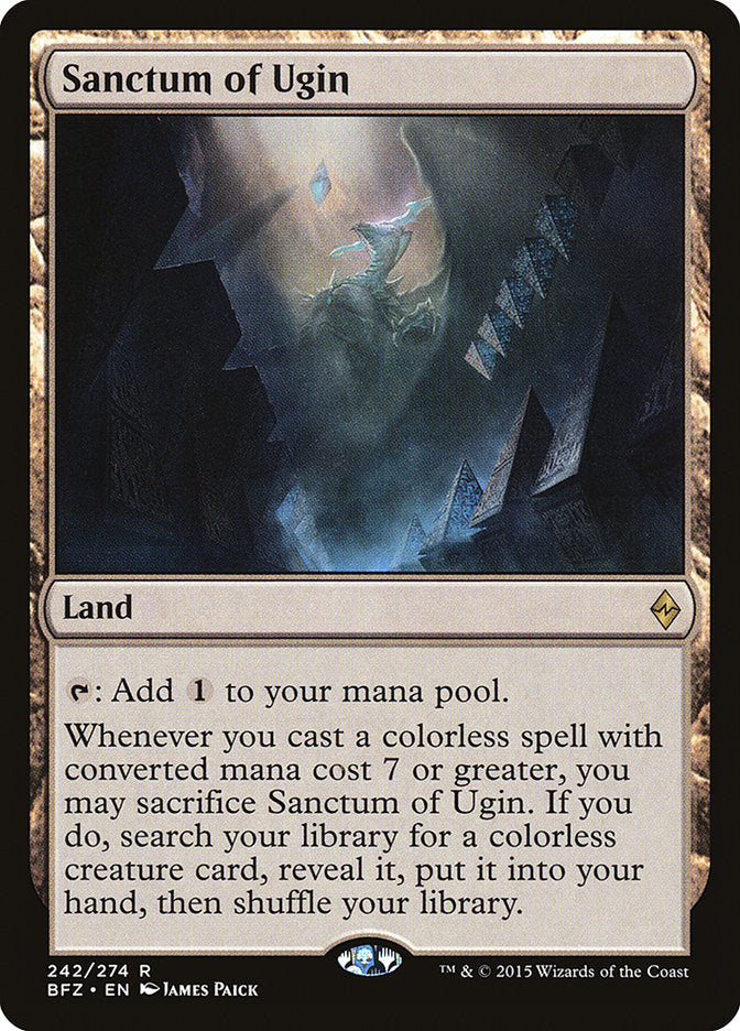 Sanctum of Ugin 242/274 (Battle for Zendikar)  | Good Games Adelaide SA