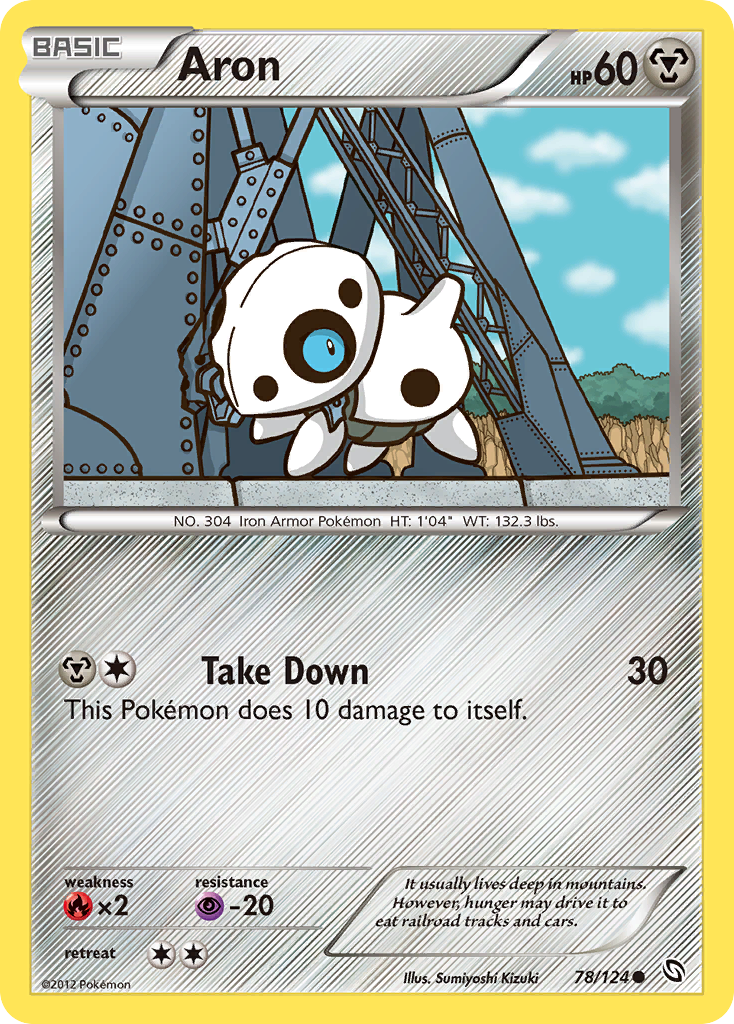 Aron (78/124) [Black & White: Dragons Exalted] | Good Games Adelaide SA