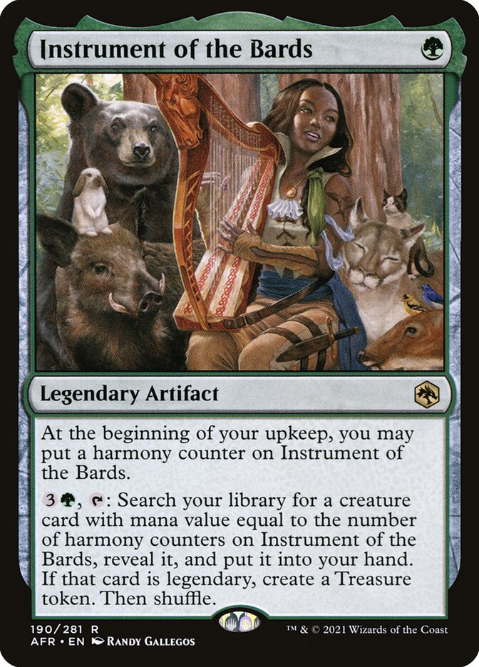 Instrument of the Bards 190 (Adventures in the Forgotten Realms)  - Foil | Good Games Adelaide SA