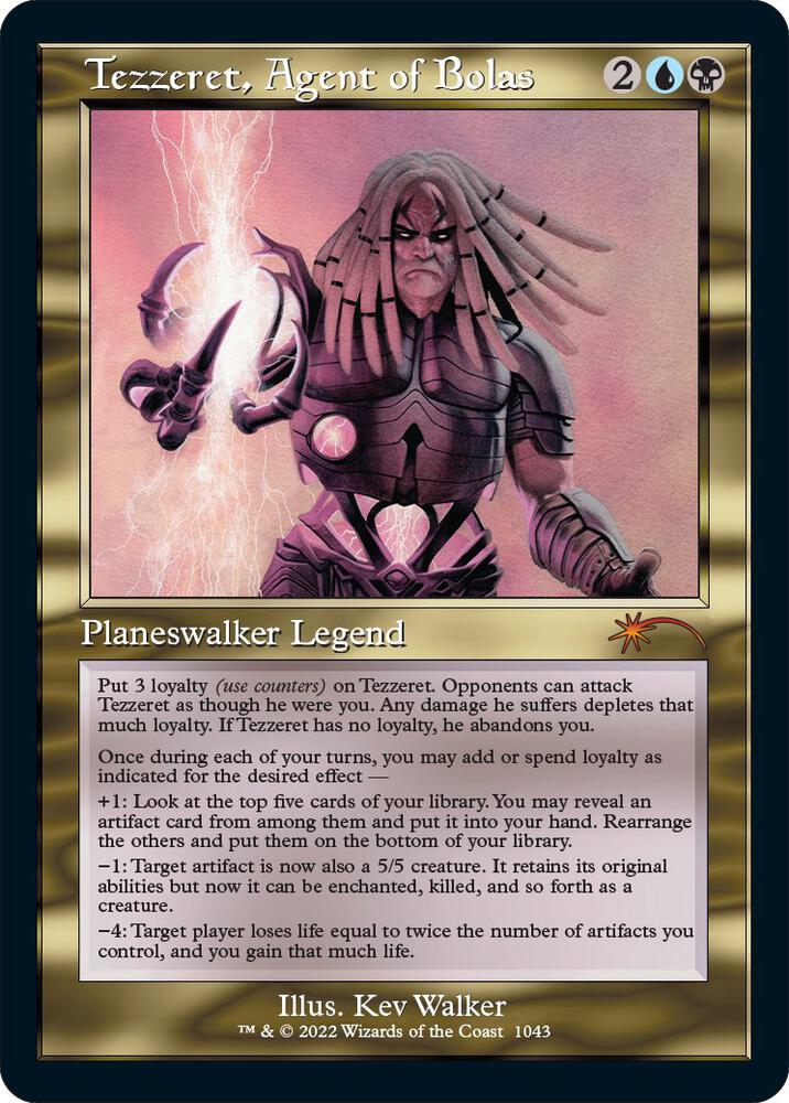 Tezzeret Agent of Bolas Retro Frame 1043 (Secret Lair Drop Series)  | Good Games Adelaide SA