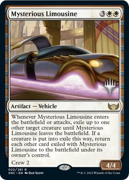 Mysterious Limousine 22 (Promo Pack: Streets of New Capenna)  - Foil | Good Games Adelaide SA