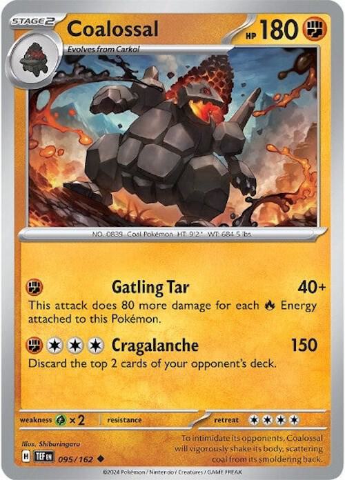 Coalossal 095/162 (SV05: Temporal Forces)  - Reverse Holofoil | Good Games Adelaide SA