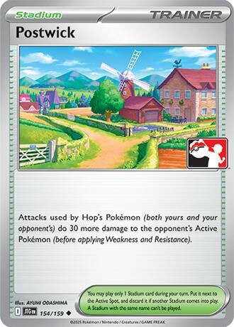 Postwick Series 7/8 154/159 (Prize Pack Series Cards)  - Holofoil | Good Games Adelaide SA