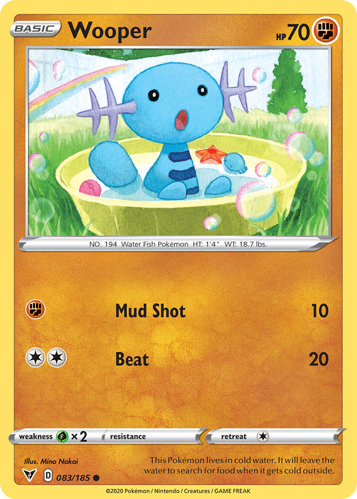 Wooper (083/185) [Sword & Shield: Vivid Voltage] | Good Games Adelaide SA
