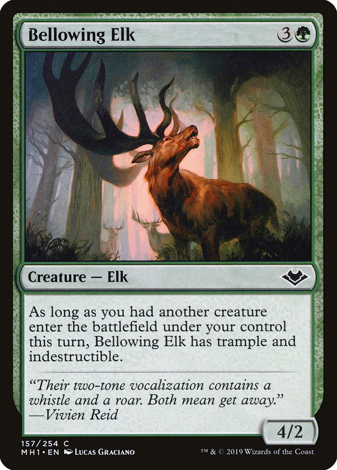 Bellowing Elk 157 (Modern Horizons)  | Good Games Adelaide SA