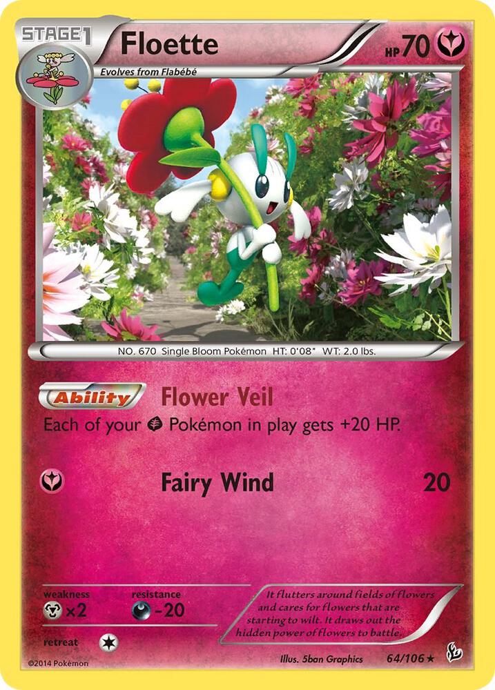 Floette 64/106 (XY - Flashfire)  | Good Games Adelaide SA