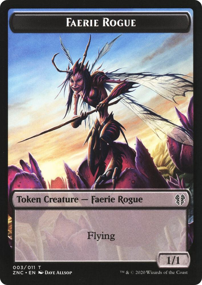 Faerie Rogue // Rat 3 // 6 (Commander: Zendikar Rising)  | Good Games Adelaide SA