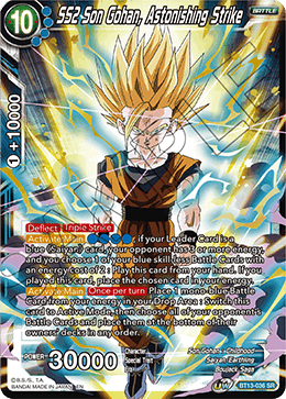 SS2 Son Gohan, Astonishing Strike (Super Rare) [BT13-036] | Good Games Adelaide SA
