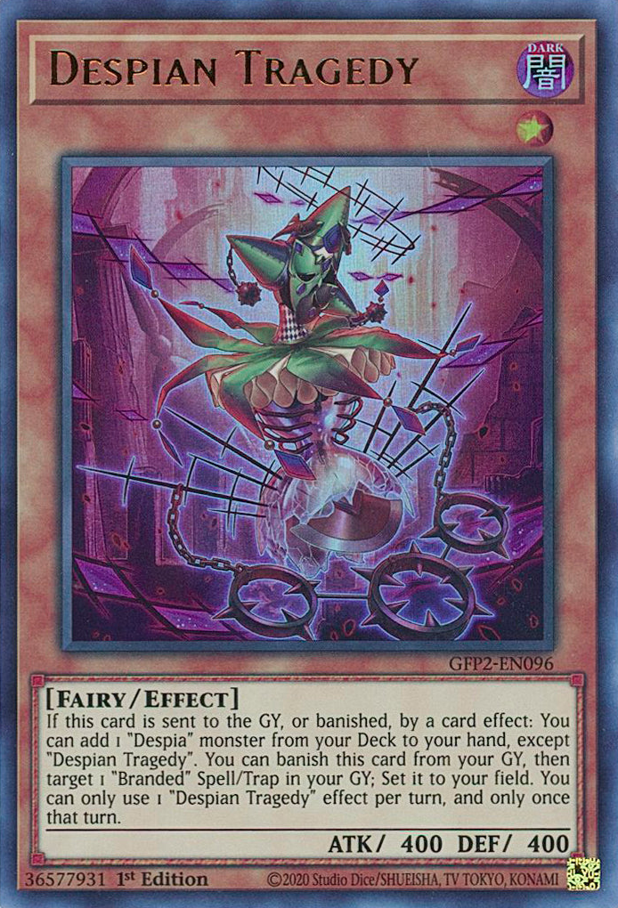 Despian Tragedy [GFP2-EN096] Ultra Rare | Good Games Adelaide SA